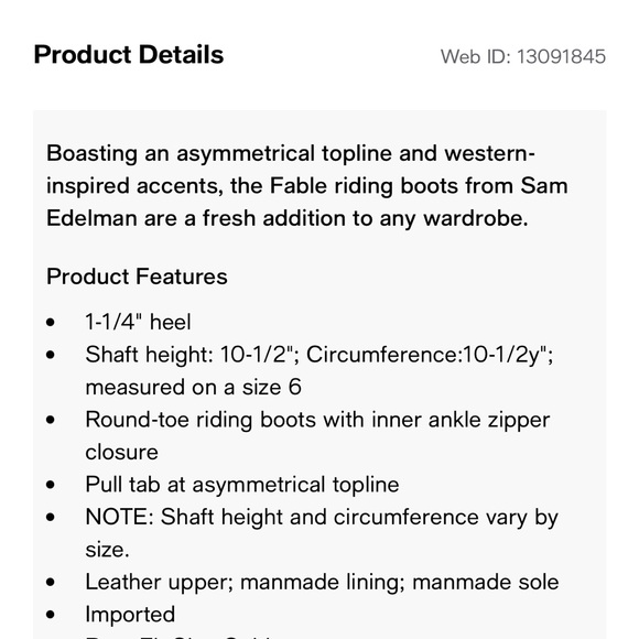 Sam Edelman tan boots - Picture 7 of 7